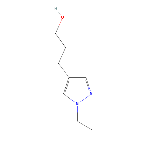 3-(1-ethylpyrazol-4-yl)propan-1-ol (CAS: 1007516-30-4) - Related Chemical Product