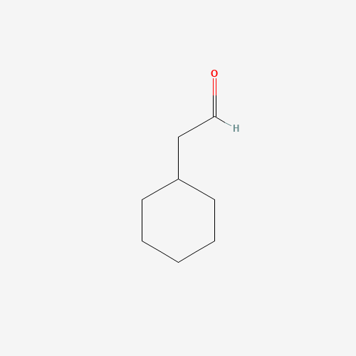 2-cyclohexylacetaldehyde (CAS: 5664-21-1) - Chemical Structure and Molecular Formula 