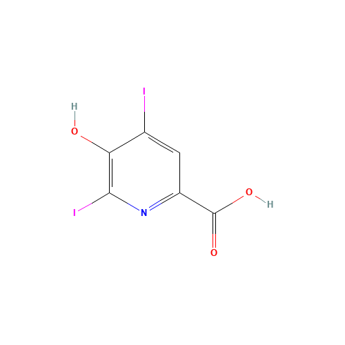 5-hydroxy-4,6-diiodopyridine-2-carboxylic acid (CAS: 60728-71-4) - Related Chemical Product