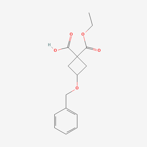 1-ethoxycarbonyl-3-phenylmethoxycyclobutane-1-carboxylic acid (CAS: 180205-43-0) - Related Chemical Product