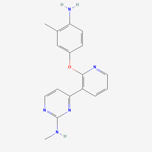 4-[2-(4-amino-3-methylphenoxy)pyridin-3-yl]-N-methylpyrimidin-2-amine (CAS: 1093412-64-6) - Related Chemical Product