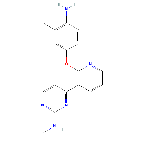 4-[2-(4-amino-3-methylphenoxy)pyridin-3-yl]-N-methylpyrimidin-2-amine (CAS: 1093412-64-6) - Related Chemical Product