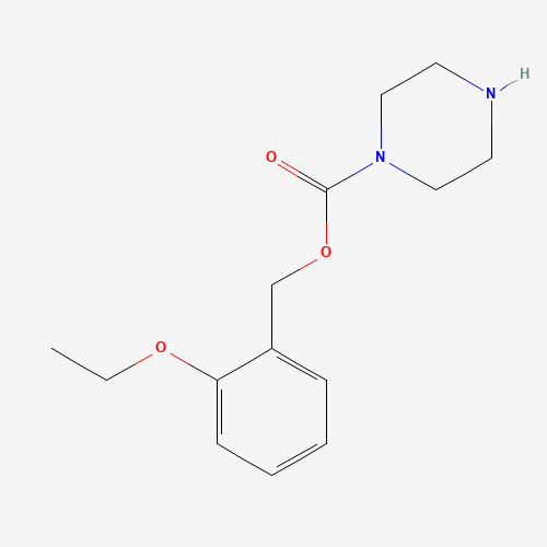 (2-ethoxyphenyl)methyl piperazine-1-carboxylate (CAS: 291761-18-7) - Related Chemical Product