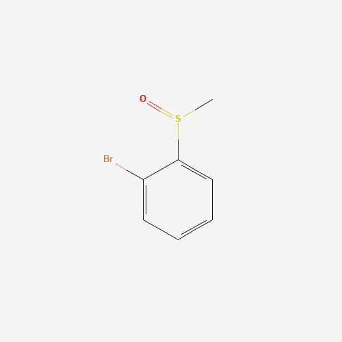 1-bromo-2-methylsulfinylbenzene (CAS: 7321-58-6) - Chemical Structure and Molecular Formula 