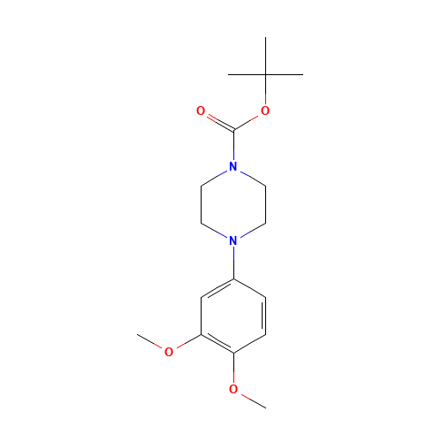 tert-butyl 4-(3,4-dimethoxyphenyl)piperazine-1-carboxylate (CAS: 1121599-82-3) - Related Chemical Product