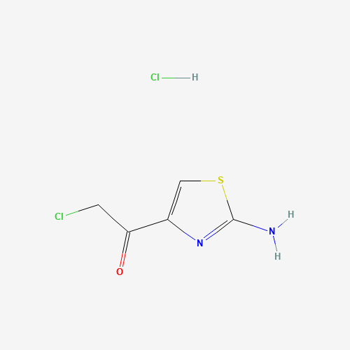 1-(2-amino-1,3-thiazol-4-yl)-2-chloroethanone;hydrochloride (CAS: 1461709-10-3) - Related Chemical Product