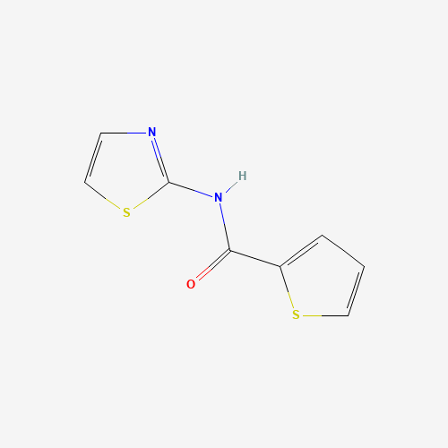 N-(1,3-thiazol-2-yl)thiophene-2-carboxamide (CAS: 300716-56-7) - Related Chemical Product