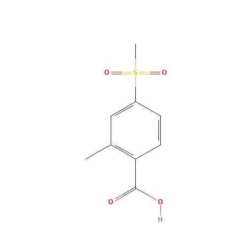 2-methyl-4-methylsulfonylbenzoic acid (CAS: 118939-09-6) - Related Chemical Product