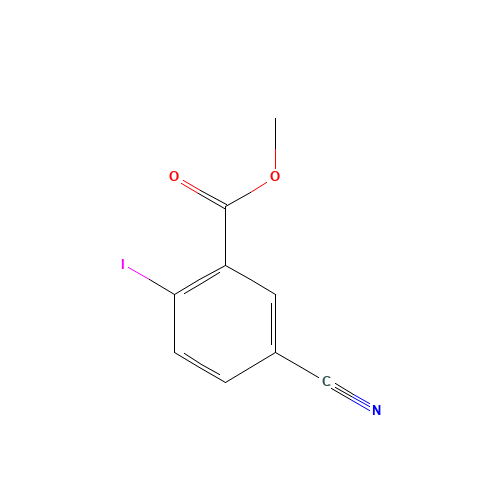 methyl 5-cyano-2-iodobenzoate (CAS: 219841-91-5) - Related Chemical Product