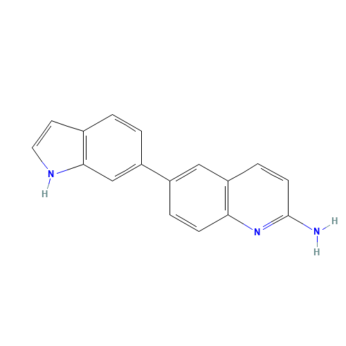 6-(1H-indol-6-yl)quinolin-2-amine (CAS: 1309365-60-3) - Related Chemical Product