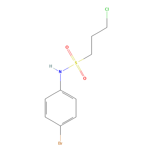 N-(4-bromophenyl)-3-chloropropane-1-sulfonamide (CAS: 885115-55-9) - Related Chemical Product