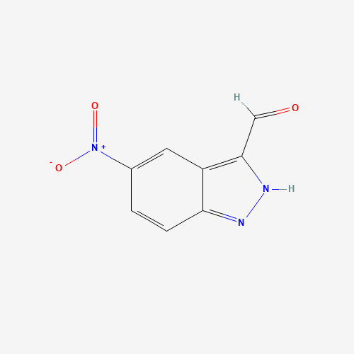 5-nitro-2H-indazole-3-carbaldehyde (CAS: 677702-36-2) - Related Chemical Product