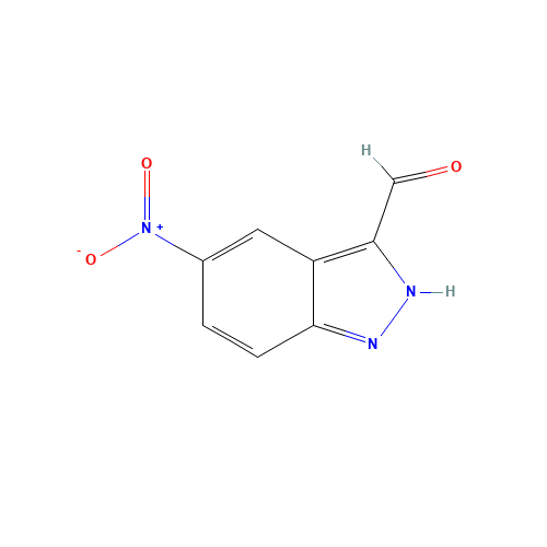 5-nitro-2H-indazole-3-carbaldehyde (CAS: 677702-36-2) - Related Chemical Product