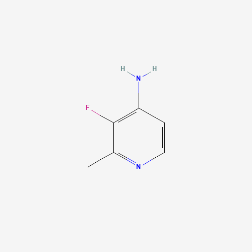 3-fluoro-2-methylpyridin-4-amine (CAS: 15931-21-2) - Chemical Structure and Molecular Formula 