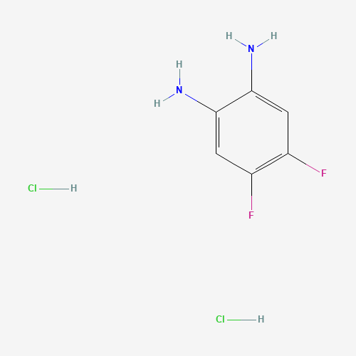 4,5-difluorobenzene-1,2-diamine;dihydrochloride (CAS: 123470-46-2) - Related Chemical Product