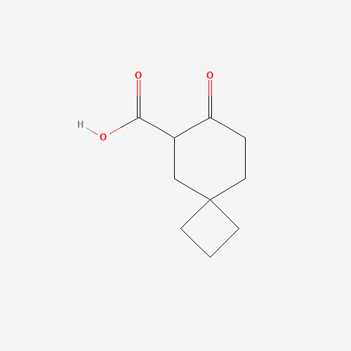 7-oxospiro[3.5]nonane-8-carboxylic acid (CAS: 1424995-19-6) - Chemical Structure and Molecular Formula 
