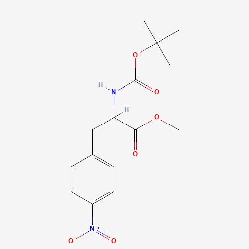 methyl 2-[(2-methylpropan-2-yl)oxycarbonylamino]-3-(4-nitrophenyl)propanoate (CAS: 180146-29-6) - Related Chemical Product