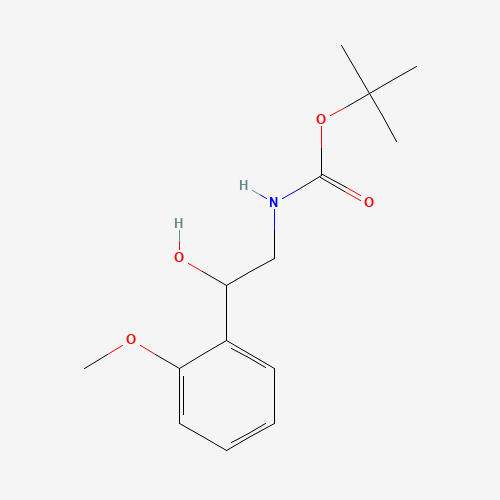 tert-butyl N-[2-hydroxy-2-(2-methoxyphenyl)ethyl]carbamate (CAS: 209530-21-2) - Related Chemical Product