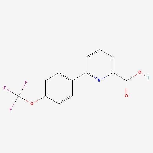6-[4-(trifluoromethoxy)phenyl]pyridine-2-carboxylic acid (CAS: 887982-16-3) - Related Chemical Product