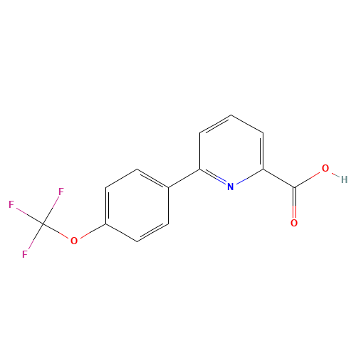 6-[4-(trifluoromethoxy)phenyl]pyridine-2-carboxylic acid (CAS: 887982-16-3) - Related Chemical Product
