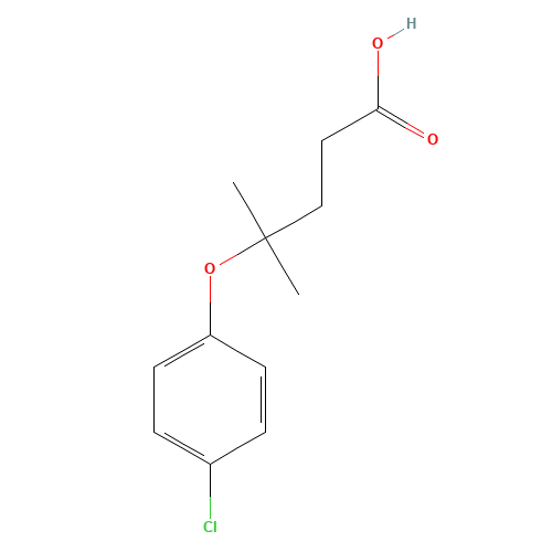 4-(4-chlorophenoxy)-4-methylpentanoic acid (CAS: 15945-72-9) - Related Chemical Product