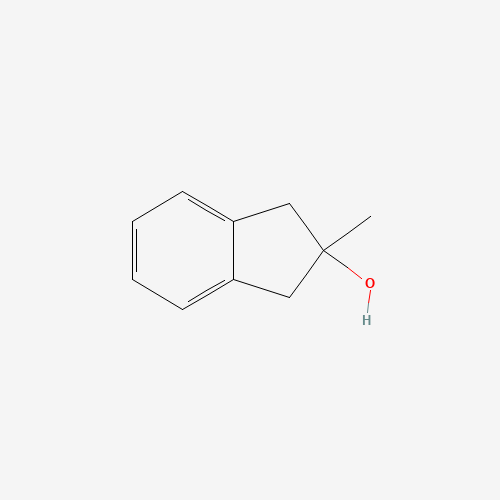 2-methyl-1,3-dihydroinden-2-ol (CAS: 33223-84-6) - Chemical Structure and Molecular Formula 