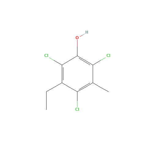 2,4,6-trichloro-3-ethyl-5-methylphenol (CAS: 15460-04-5) - Related Chemical Product