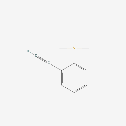 trimethyl(2-phenylethynyl)silane (CAS: 78905-09-6) - Chemical Structure and Molecular Formula 
