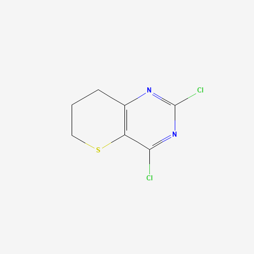 2,4-dichloro-7,8-dihydro-6H-thiopyrano[3,2-d]pyrimidine (CAS: 87466-23-7) - Related Chemical Product