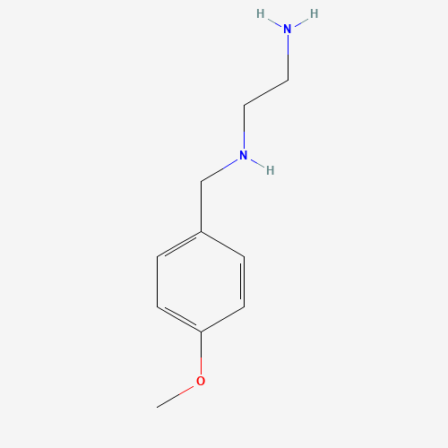 N'-[(4-methoxyphenyl)methyl]ethane-1,2-diamine (CAS: 69840-53-5) - Chemical Structure and Molecular Formula 