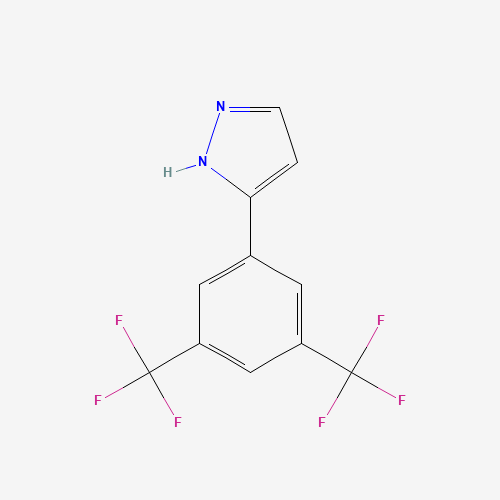 5-[3,5-bis(trifluoromethyl)phenyl]-1H-pyrazole (CAS: 154258-54-5) - Related Chemical Product
