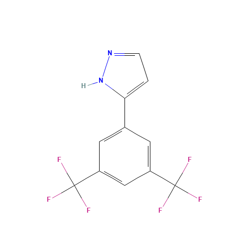 5-[3,5-bis(trifluoromethyl)phenyl]-1H-pyrazole (CAS: 154258-54-5) - Related Chemical Product