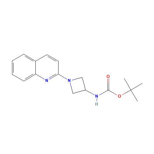 tert-butyl N-(1-quinolin-2-ylazetidin-3-yl)carbamate (CAS: 1350607-88-3) - Related Chemical Product