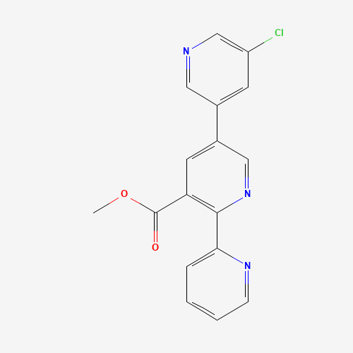methyl 5-(5-chloropyridin-3-yl)-2-pyridin-2-ylpyridine-3-carboxylate (CAS: 1207253-06-2) - Related Chemical Product