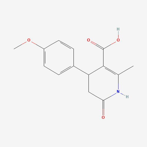 4-(4-methoxyphenyl)-6-methyl-2-oxo-3,4-dihydro-1H-pyridine-5-carboxylic acid (CAS: 423120-08-5) - Related Chemical Product