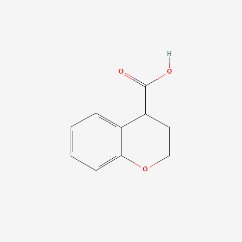 3,4-dihydro-2H-chromene-4-carboxylic acid (CAS: 20426-80-6) - Chemical Structure and Molecular Formula 