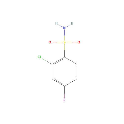 2-chloro-4-fluorobenzenesulfonamide (CAS: 69156-30-5) - Related Chemical Product
