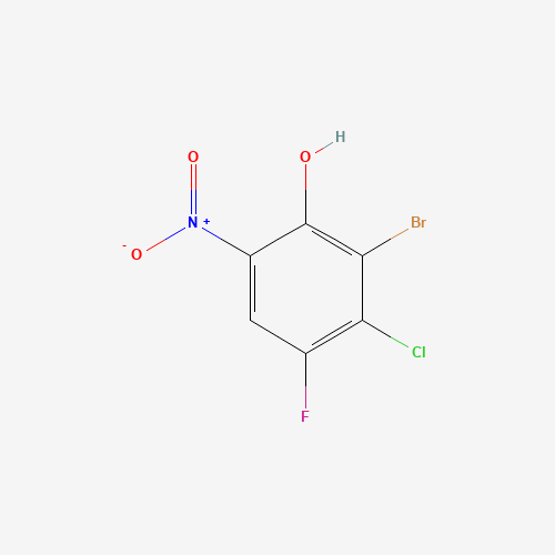2-bromo-3-chloro-4-fluoro-6-nitrophenol (CAS: 1245647-30-6) - Related Chemical Product