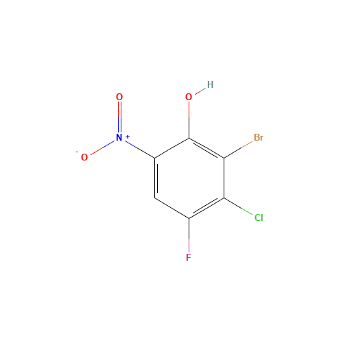 2-bromo-3-chloro-4-fluoro-6-nitrophenol (CAS: 1245647-30-6) - Related Chemical Product