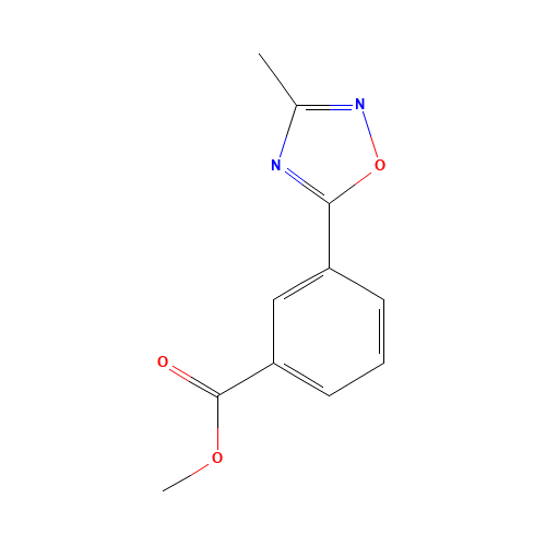 methyl 3-(3-methyl-1,2,4-oxadiazol-5-yl)benzoate (CAS: 921938-57-0) - Related Chemical Product