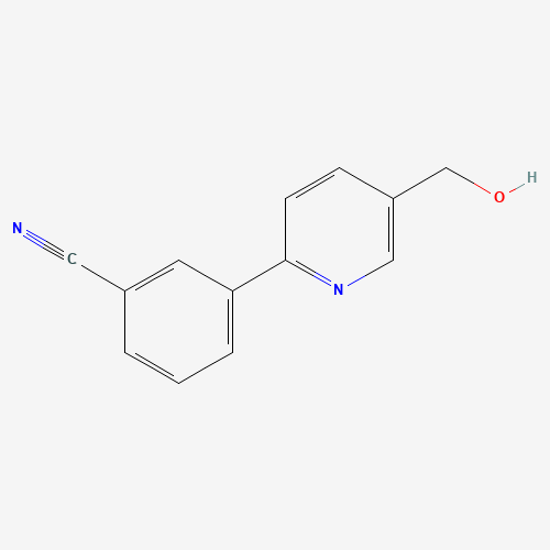 3-[5-(hydroxymethyl)pyridin-2-yl]benzonitrile (CAS: 887974-34-7) - Related Chemical Product