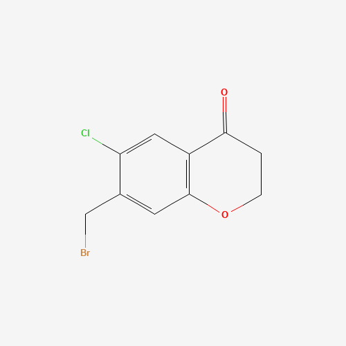 7-(bromomethyl)-6-chloro-2,3-dihydrochromen-4-one (CAS: 883997-58-8) - Related Chemical Product