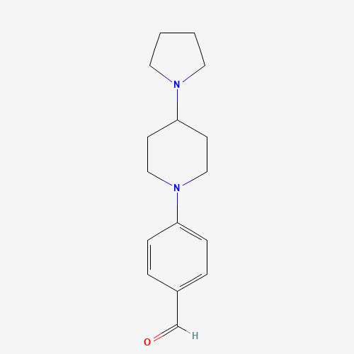 4-(4-pyrrolidin-1-ylpiperidin-1-yl)benzaldehyde (CAS: 909789-08-8) - Related Chemical Product