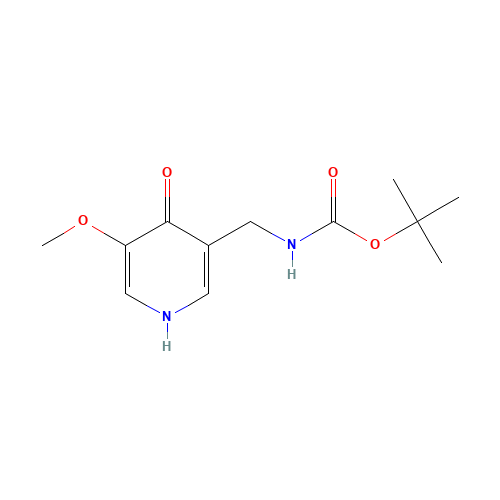 tert-butyl N-[(5-methoxy-4-oxo-1H-pyridin-3-yl)methyl]carbamate (CAS: 1138444-22-0) - Related Chemical Product