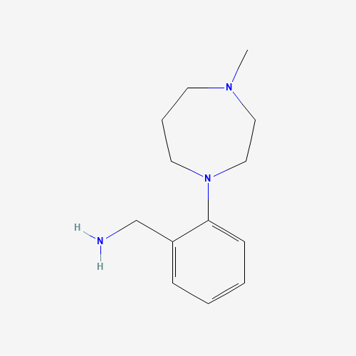 [2-(4-methyl-1,4-diazepan-1-yl)phenyl]methanamine (CAS: 915707-56-1) - Related Chemical Product