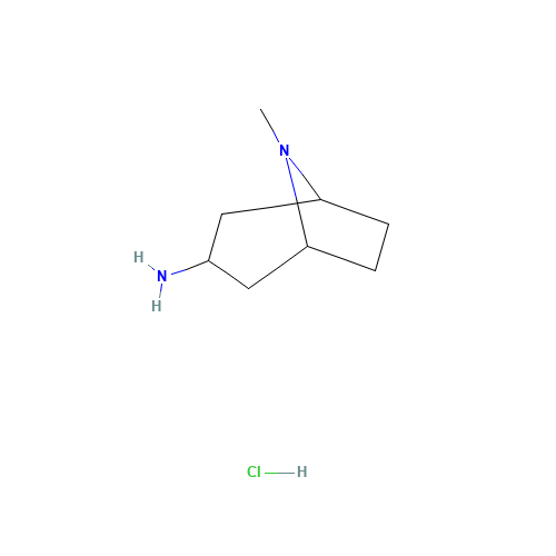 8-methyl-8-azabicyclo[3.2.1]octan-3-amine;hydrochloride (CAS: 203664-57-7) - Related Chemical Product