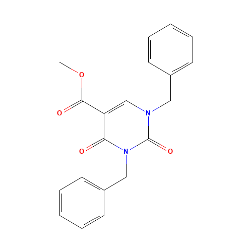methyl 1,3-dibenzyl-2,4-dioxopyrimidine-5-carboxylate (CAS: 1335055-96-3) - Related Chemical Product