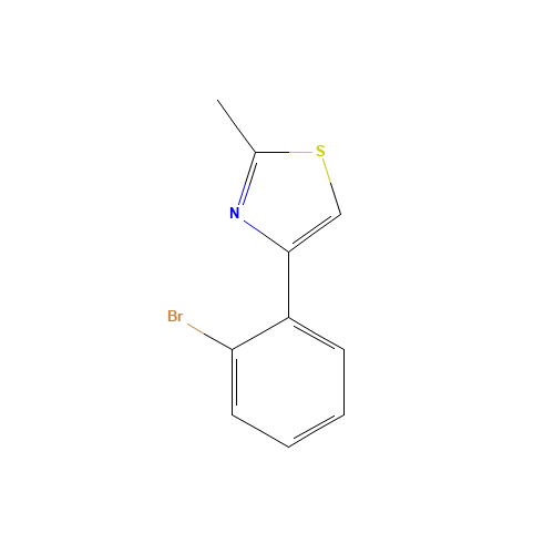 4-(2-bromophenyl)-2-methyl-1,3-thiazole (CAS: 941717-01-7) - Related Chemical Product