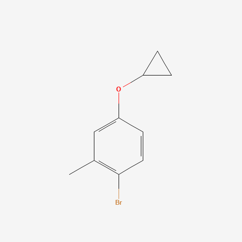 1-bromo-4-cyclopropyloxy-2-methylbenzene (CAS: 1243455-99-3) - Related Chemical Product