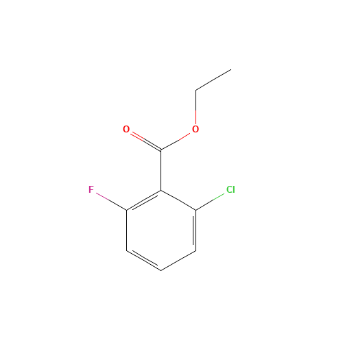 ethyl 2-chloro-6-fluorobenzoate (CAS: 773134-56-8) - Chemical Structure and Molecular Formula 